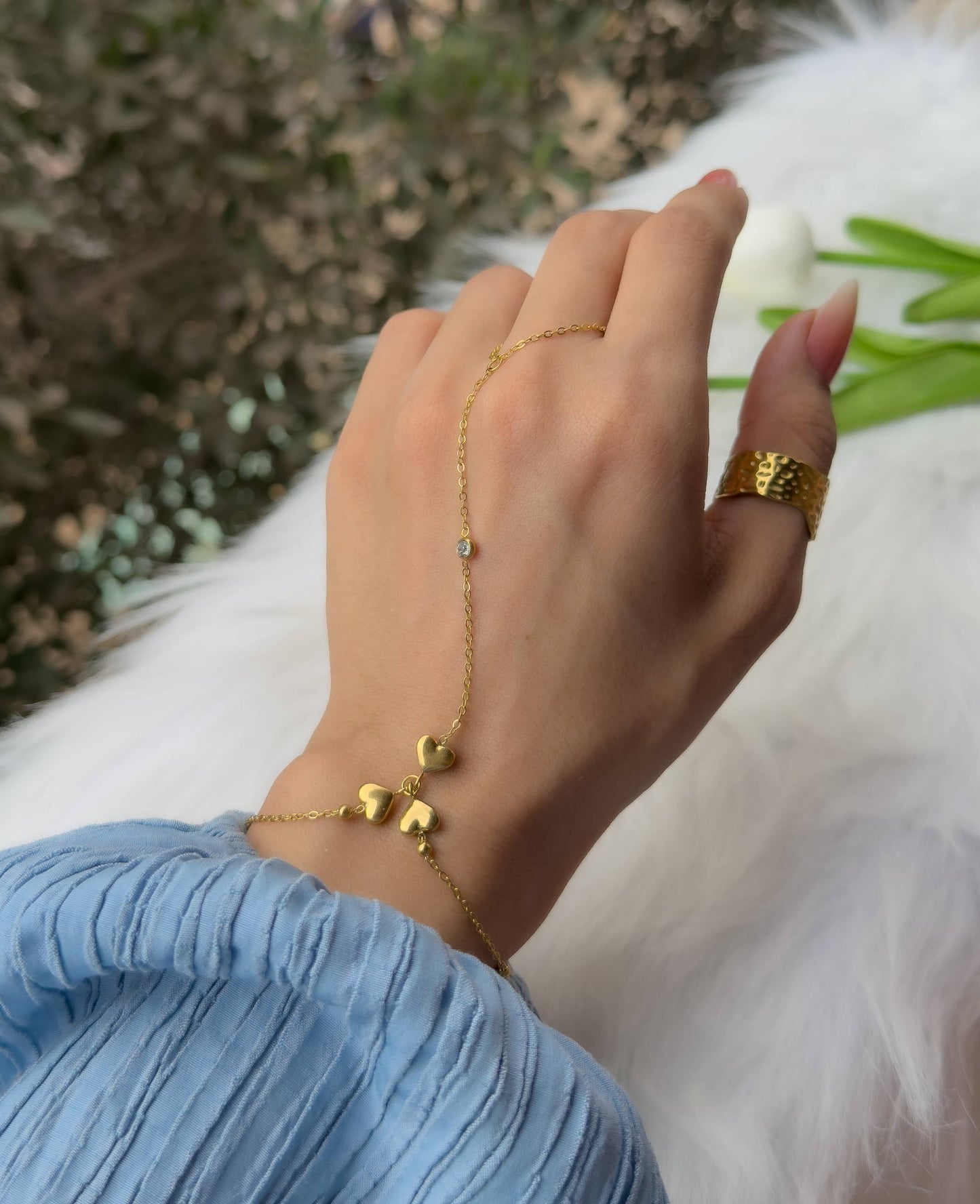 Mela Hand Chain Bracelet