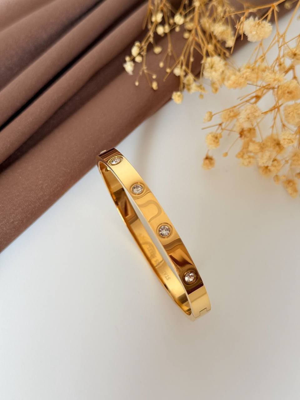 Cartier with full Dimond stone Bangle