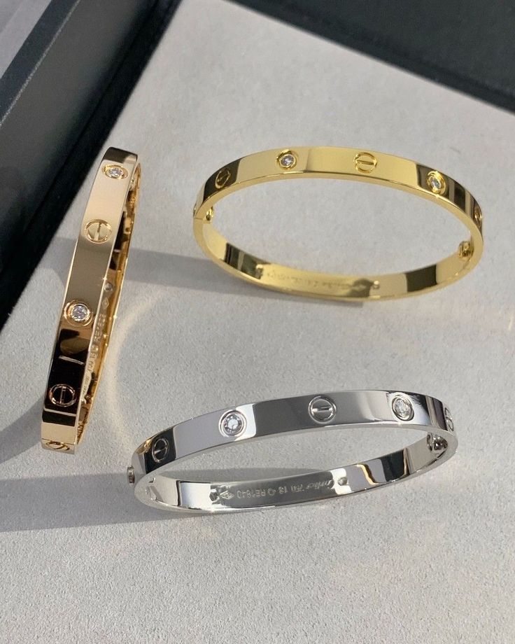 Cartier with Dimond Stone Bangle