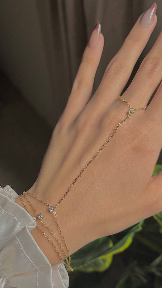 Mela Hand Chain Bracelet