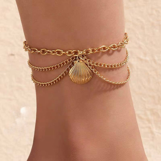 Seashell Anklet