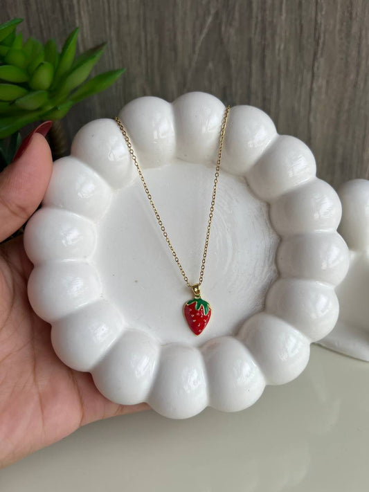 strawberry Necklace