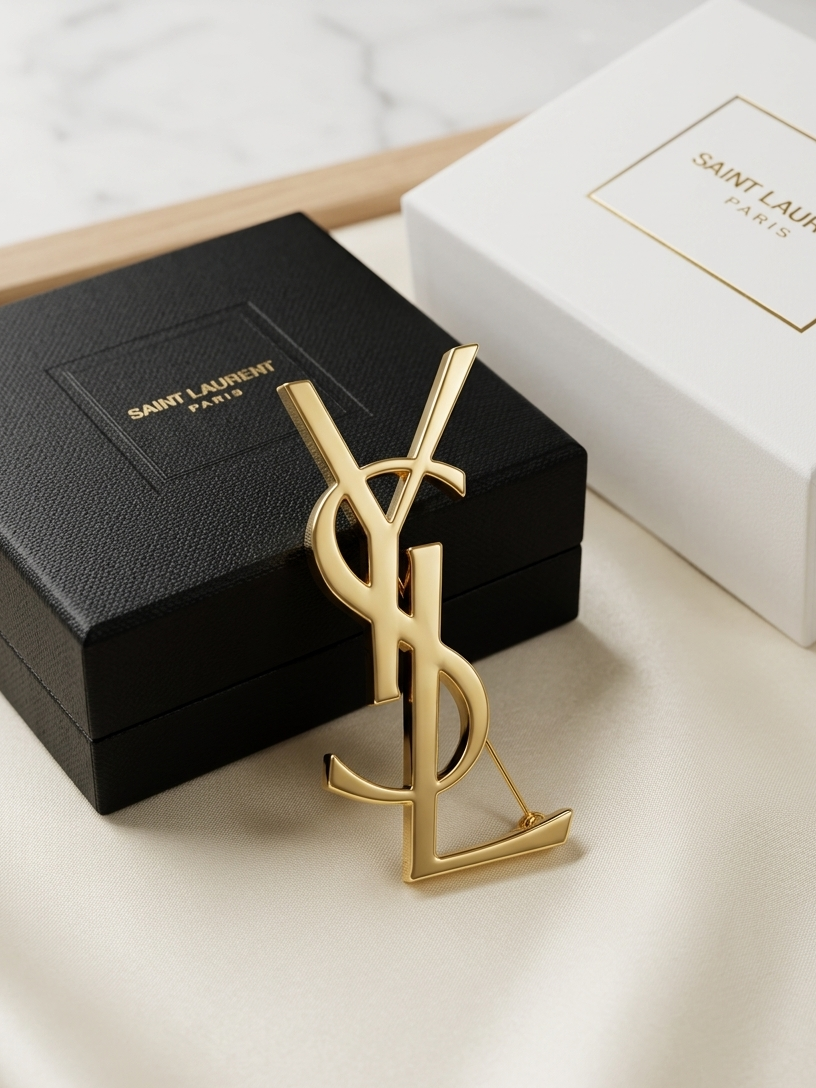 YSL Brooch