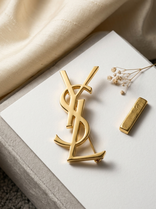 YSL Brooch