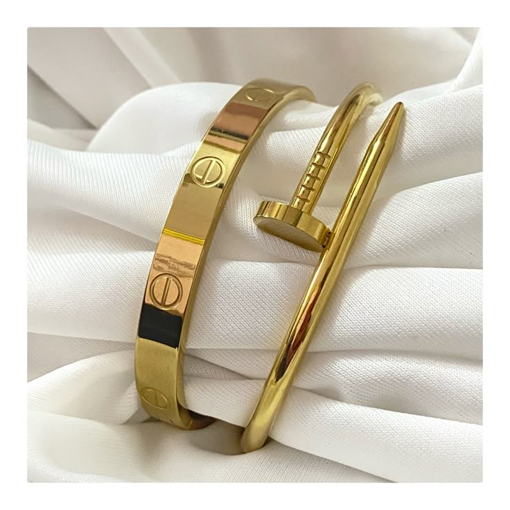 Set cartier and nail bangles