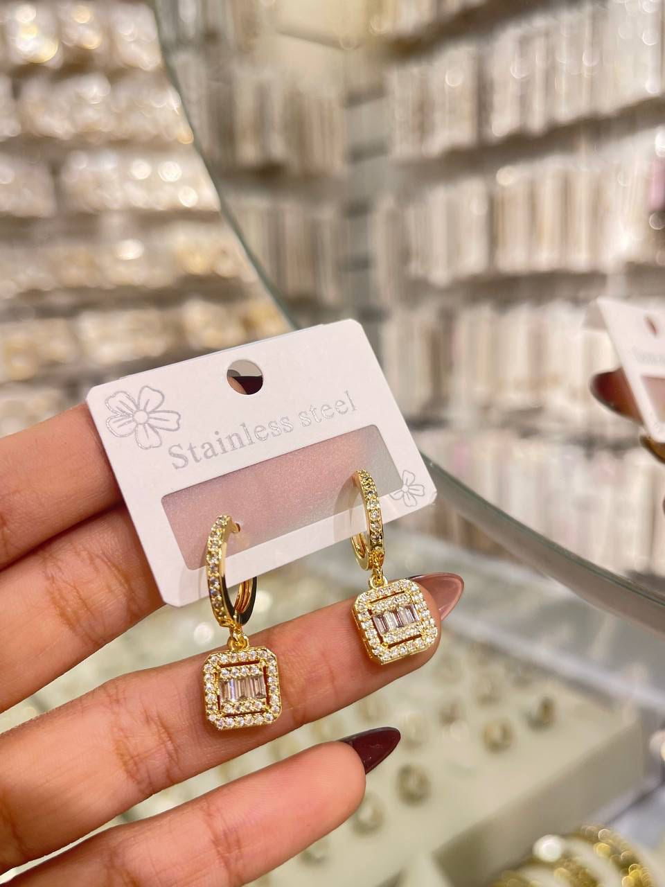 Crystal Earring