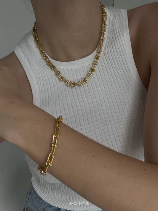 Set Necklace & Bracelet Tiffany