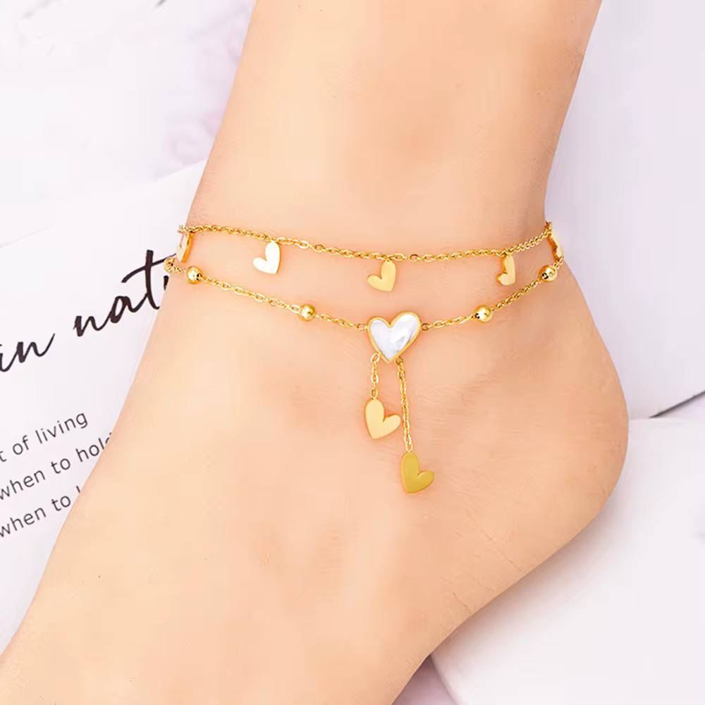 Hearts Anklet