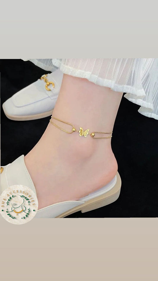 Lamnda Anklet