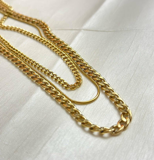 Three Line Necklace