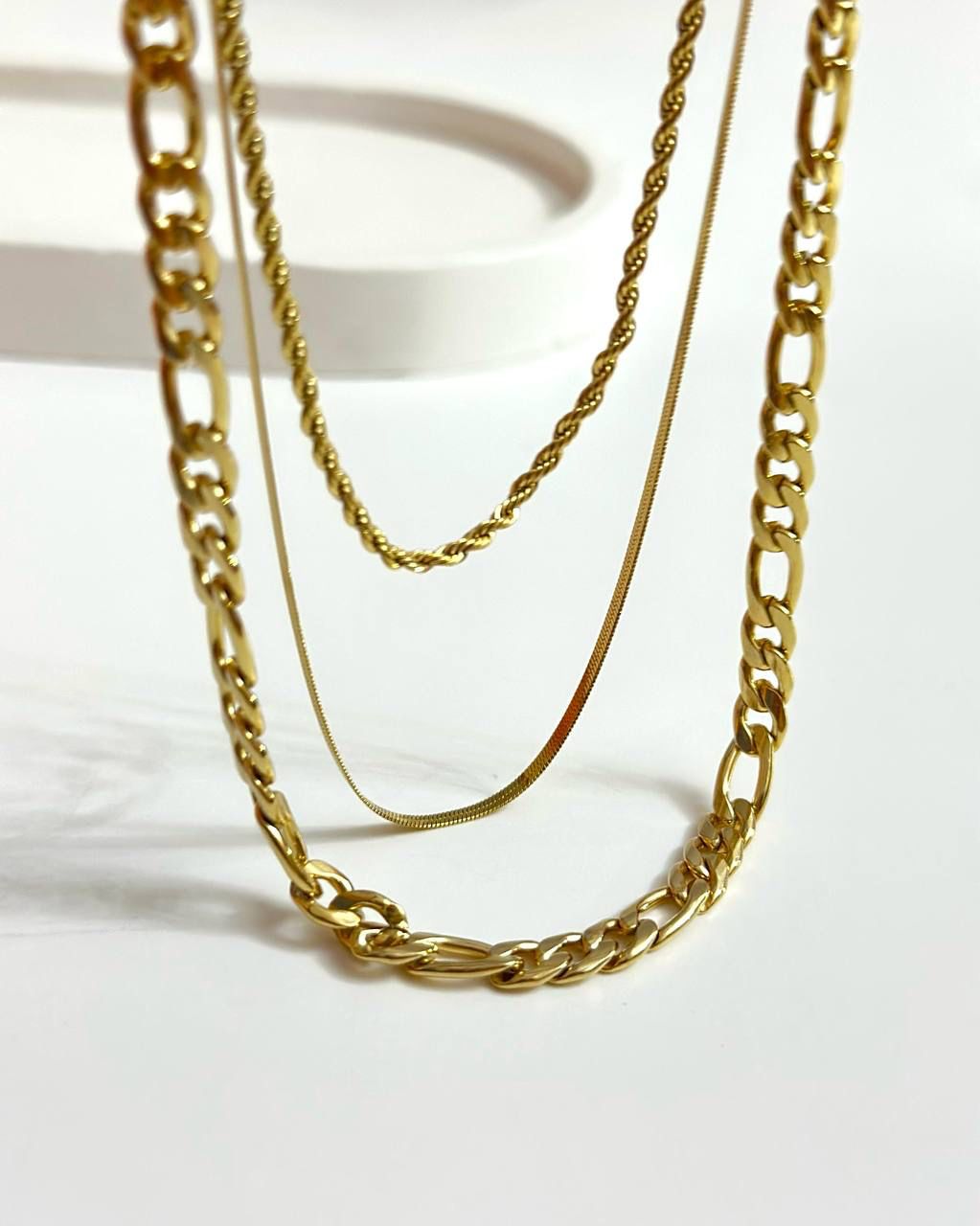 Three Line Necklace