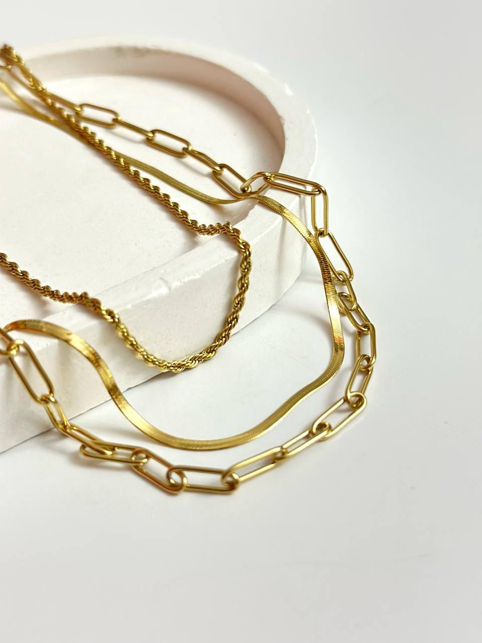 Three Line Necklace