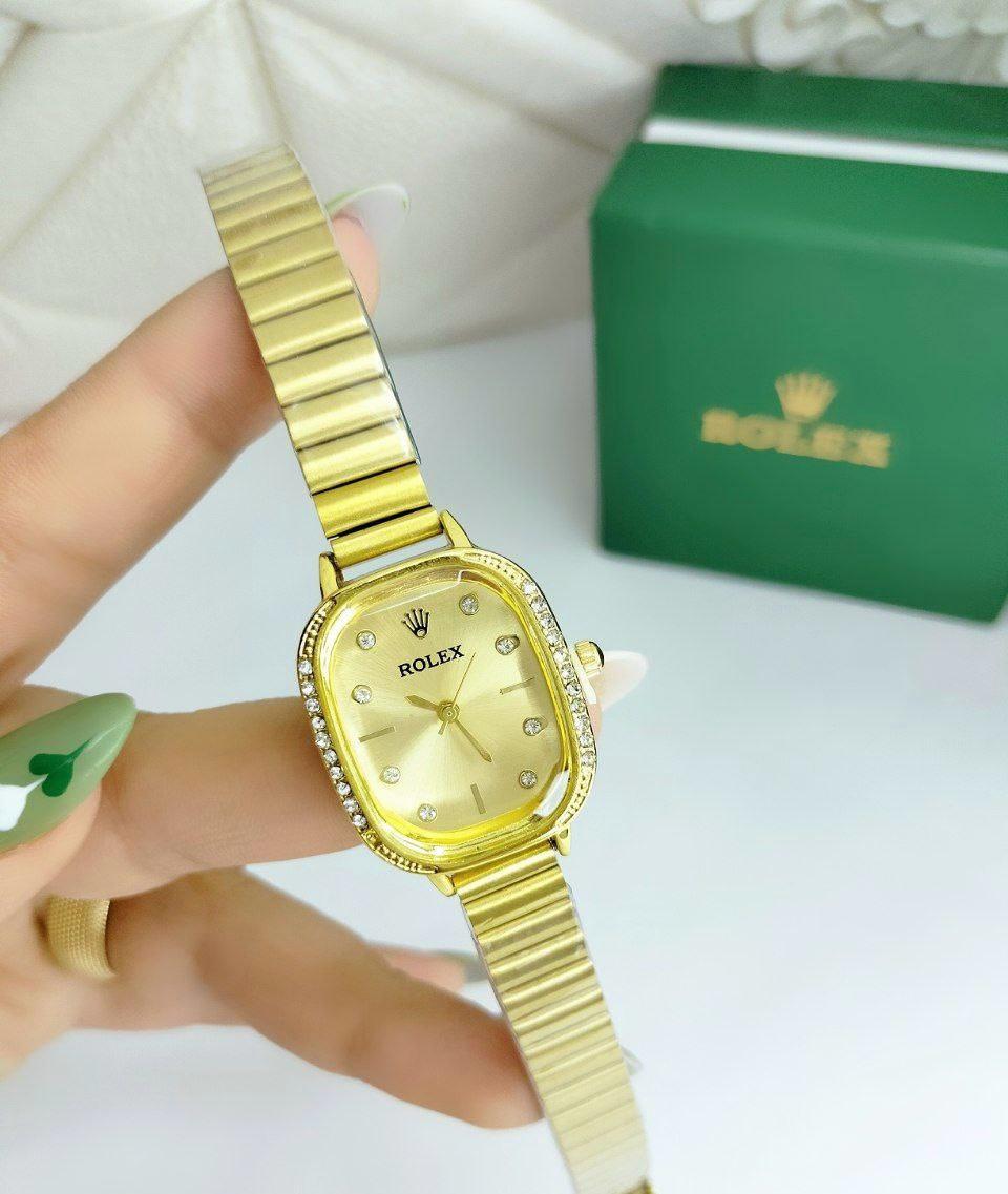 Rolex Square With Diamond Watch