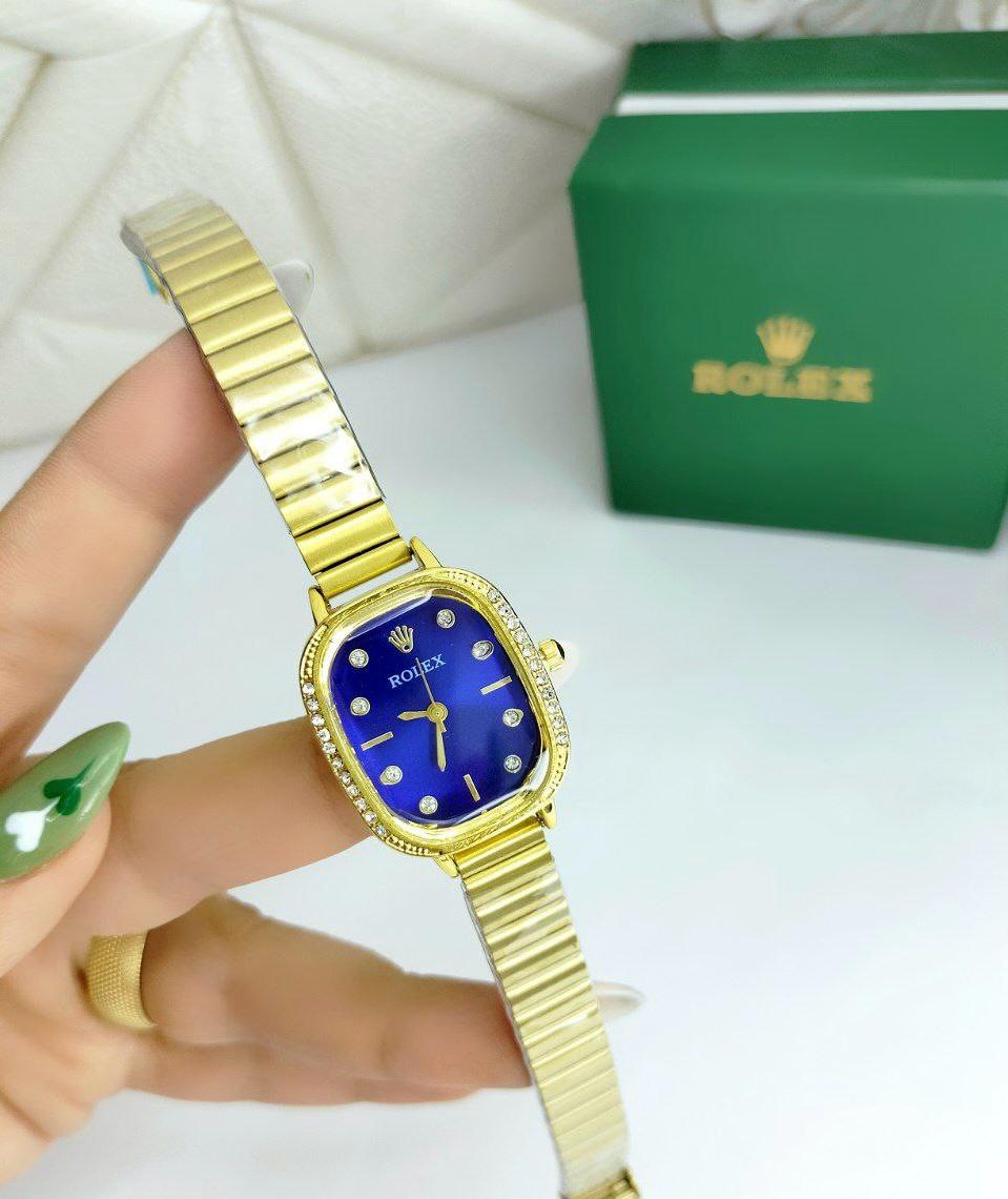 Rolex Square With Diamond Watch