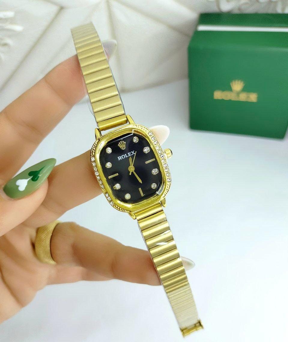 Rolex Square With Diamond Watch