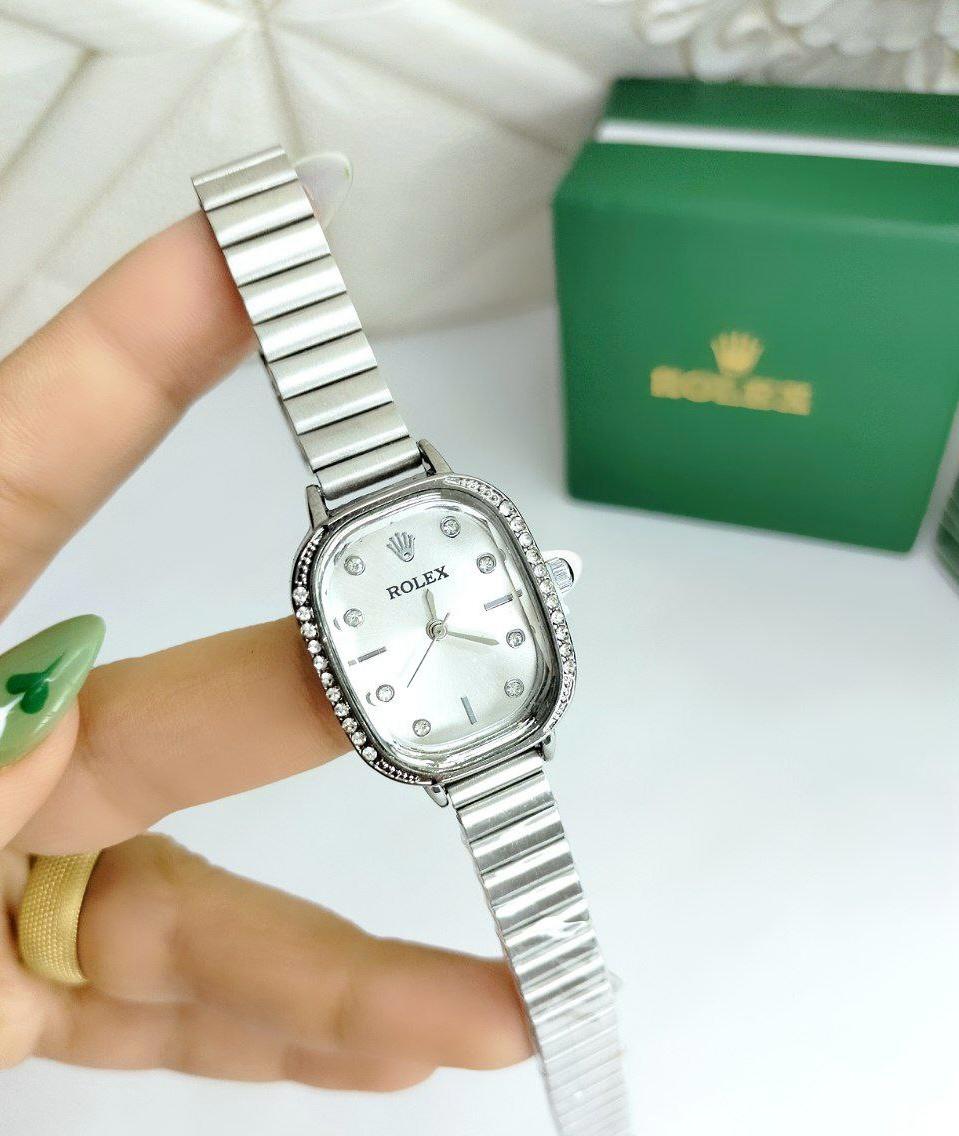 Rolex Square With Diamond Watch