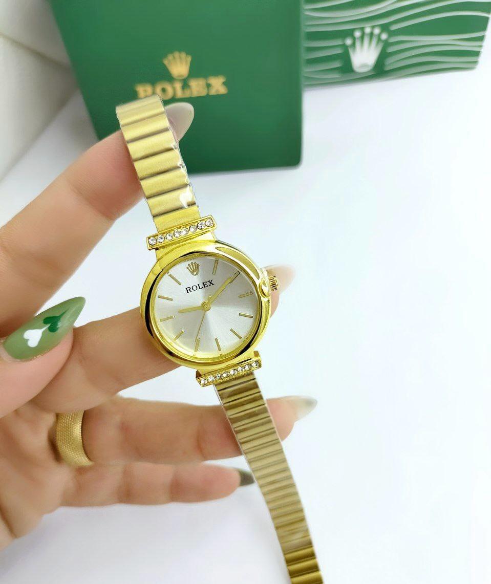 Rolex Circular With Diamond Watch