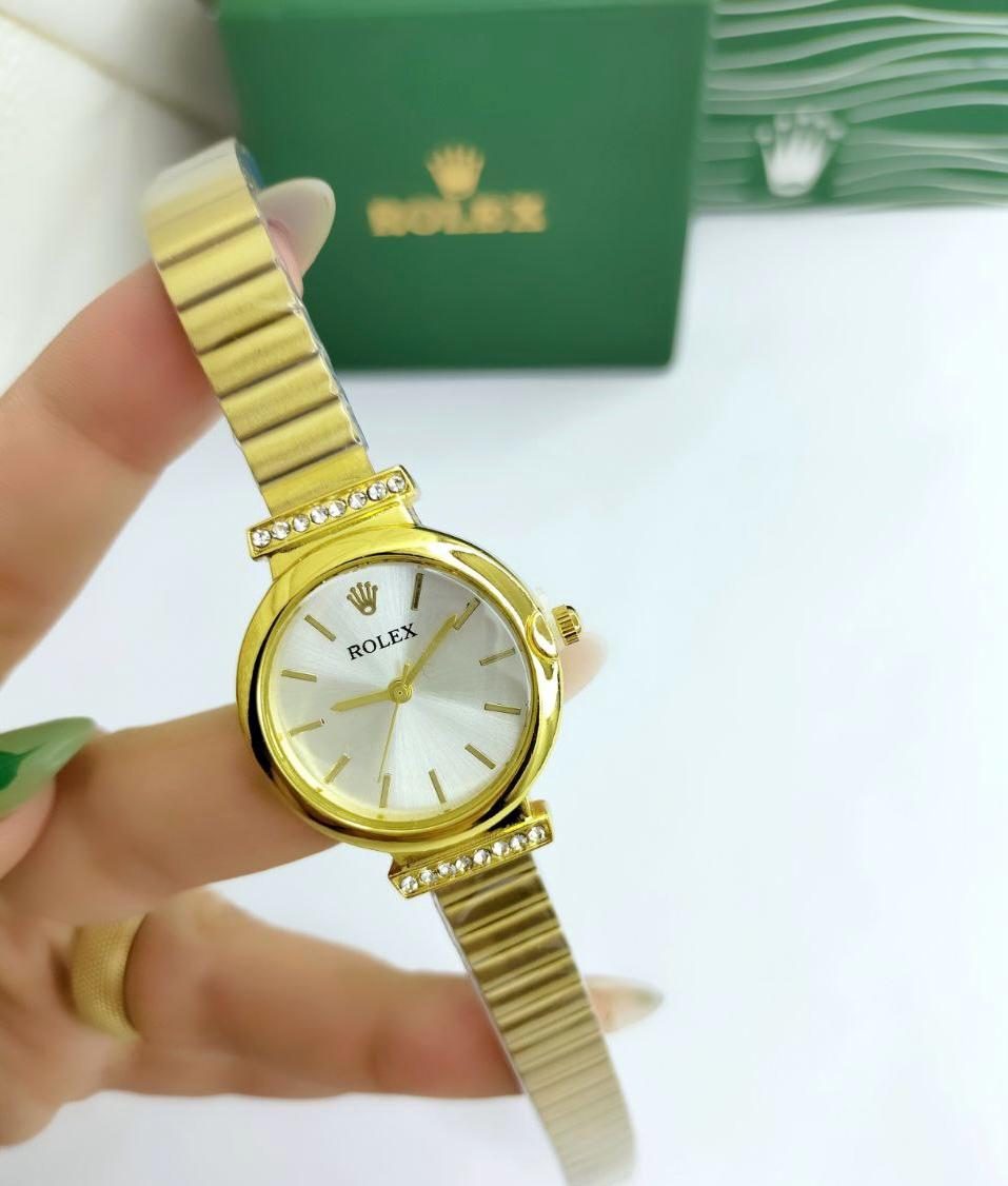 Rolex Circular With Diamond Watch