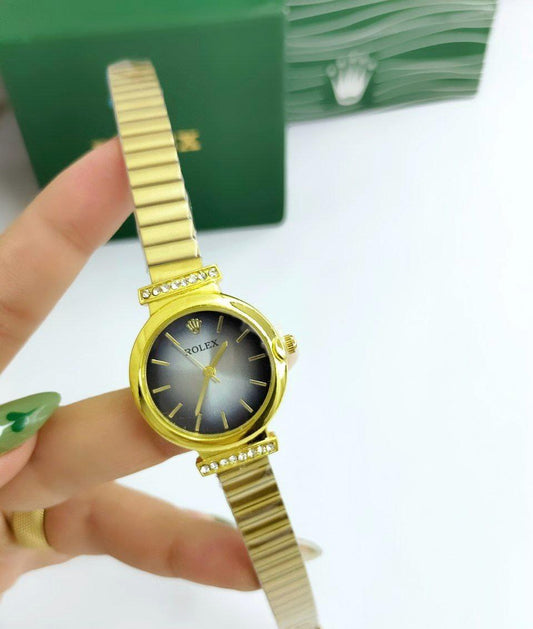 Rolex Circular With Diamond Watch