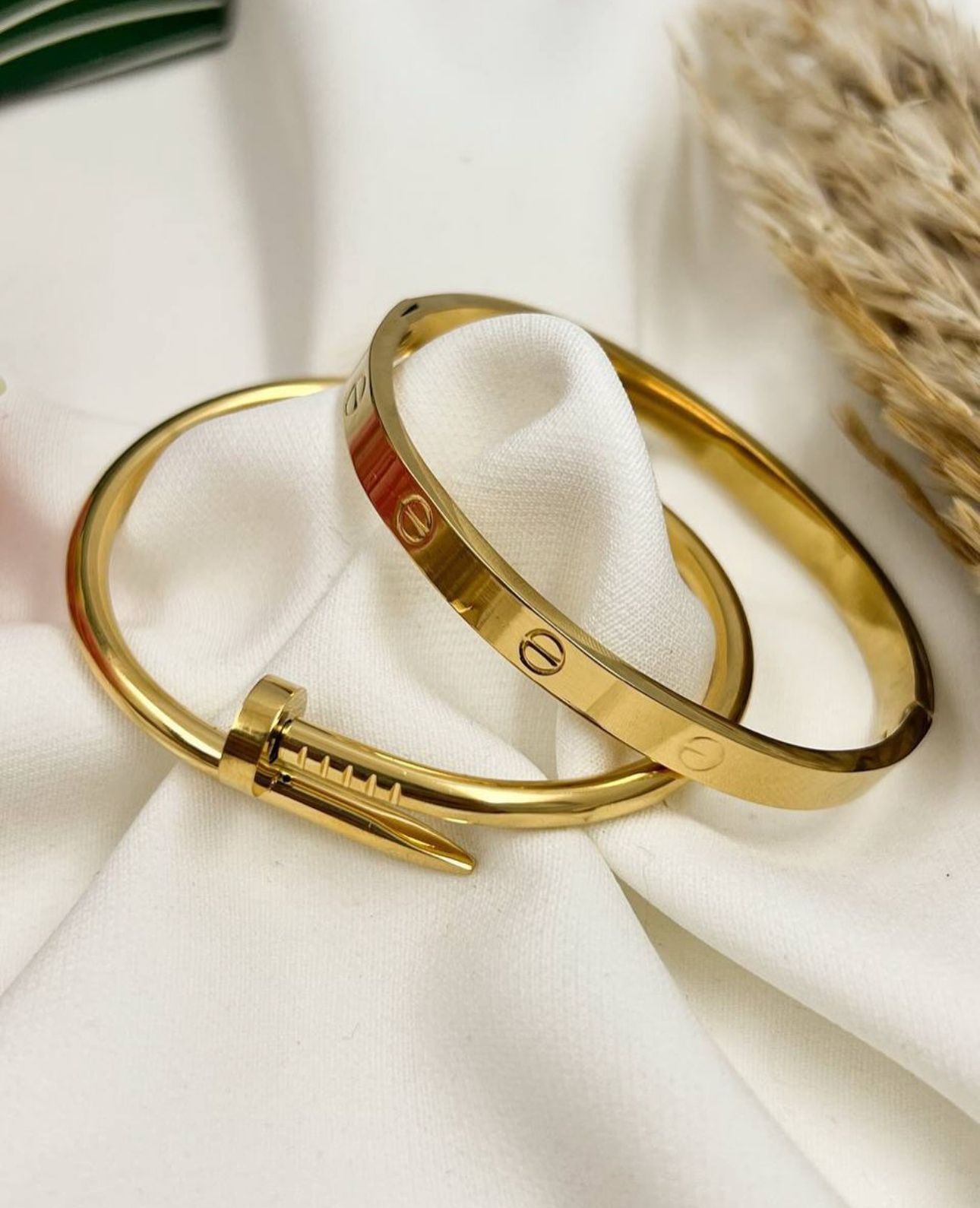 Set cartier and nail bangles