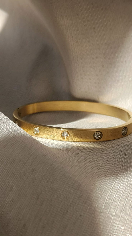 Cartier with full Dimond stone Bangle